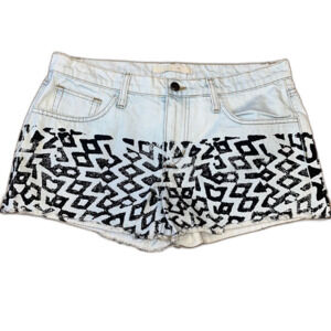 JOE’S | Denim Shorts w/ Graphic Print | Size 27